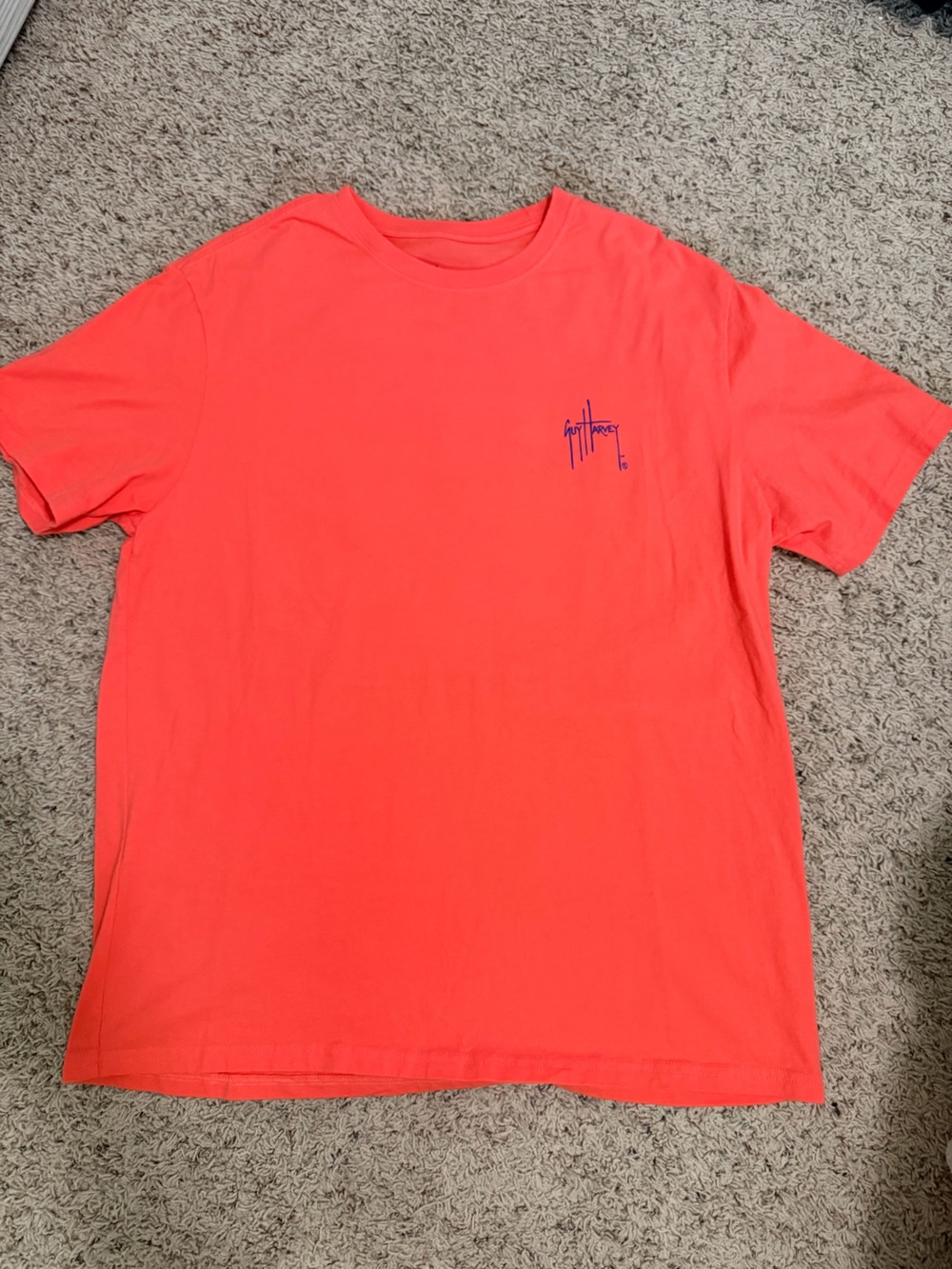 Guy Harvey - Coral Short-Sleeve Men’s Crew Neck Shirt